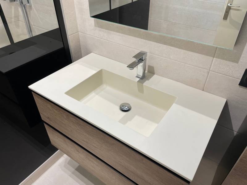 Détails plan de toilette